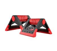 LEDDP Push Up Handles Set Push Up Bars Body Building for Gym Men Gym Equipments For Home Push Up Bar Stands Push Up Grips Muscle Board Body Sculpture red,freesize