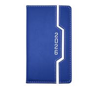 Leddy Living 2026 Weekly Diary 10 x 18 cm Soft Touch Cover Eco Friendly Unbleached Paper Elegant and Functional Design from January to December in Italian (Blue)