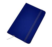 Leddy Living DIN A5 Notebook 21 x 14.5 cm Lined - Soft Touch Premium Cover, 160 Pages, Thick Paper 80 gsm - Elegant Notebook Ideal for Office, School and Gift (BLU_02)
