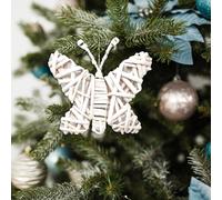 Leddy Living Wicker Rattan Balls Wicker Balls Wedding Party Christmas Decorations Christmas Tree Balls Wedding Party Birthday Butterfly