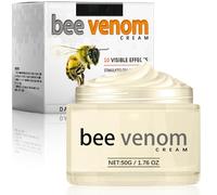 Ledeak Bee Venom Anti Wrinkle Face Cream, Moisturizer Bee Venom Skin Treatment Cream, Natural Lifting Skin Tightening Cream, Professional Repair Gel for Face Neck Fine Line(50g)