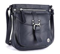 LEDERBUCK Real Leather Crossbody Handbags & Purses for Women - Crossover over the Shoulder Bag, Navy