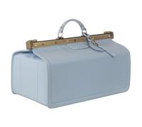 Ledershop24 Greenland Nature Montana Doctor's Case, Doctor's Bag, Midwife Bag, Doc Case, Made of the Finest Leather, Blue, Gift Set Greenland-9138-1