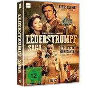 Lederstrumpf Saga - Zwei Abenteuerserien mit insgesamt 30 Folgen nach den Büchern von James Fenimore Cooper auf 9 DVDs - Ein Highlight für jeden Fan des Physischen Mediums