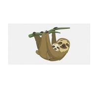 LEDFCVSU Beach Towel, Cute Rainforest Sloth Bath Towel, Pool Towel Great for Gym Swimming 80 X 160cm