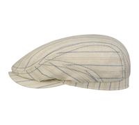 Ledford Driver Linen Flat Cap by Stetson