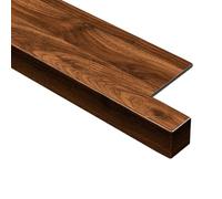 Ledge Guard Protectors,Home Window Sill Ledge Cover, Trims Bay Windows Edge Protector Plate, Cill Capping,for Bathroom, Living Room and Balcony(Shattuck Walnut,80x18cm)