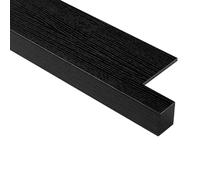 Ledge Guard Protectors,Home Window Sill Ledge Cover, Trims Bay Windows Edge Protector Plate, Cill Capping,for Bathroom, Living Room and Balcony(Black Relief,100x30cm)