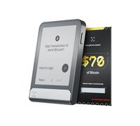 Ledger Flex with Bitcoin - Crypto Touchscreen Signer - Securely manage all your digital assets and identity via the Ledger Wallet app (Graphite)