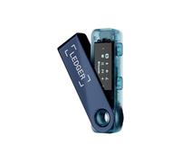 Ledger Nano S Plus (Neptune Blue) : the perfect entry-level hardware wallet to securely manage all your crypto and NFTs. (For Desktop and Android only)