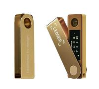 Ledger Nano X Crypto Hardware Wallet - Secure Bluetooth Wallet with Certified Chip for Bitcoin, Ethereum, 1000+ Coins & NFTs - Gold