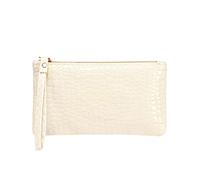 Ledger Wallet Fashion Women Artificial Leather Solid Color Underarm Bag Phone Bag Envelope Bag Purse Clutch Bag Small Wallet for Women with Key Ring