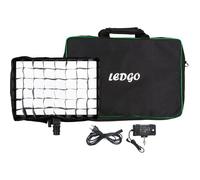 Ledgo LG-E268c Bi-Colour LED Lighting Kit with Eggcrate Grid & Carry Case