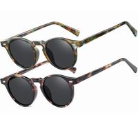 LEDING&BEST Sunglasses Polarised for Men Women Cool Fishing Driving Hiking Ultralight Unisex Classic Vintage Style Ultralight Shades Trave sun glasses UV Protection