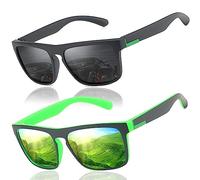 LEDING&BEST Sunglasses Polarised for Men Women Cool Fishing Driving Hiking Ultralight Unisex Classic Vintage Style Ultralight Shades Trave sun glasses UV Protection