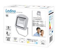 Ledino Charlottenburg LED spotlight silver 30 W 4,000 K