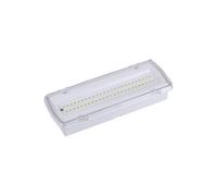 Ledino LED emergency exit light Wasen Surface-mounted, IP65 4000K