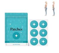 Ledisa GLP1 Patches, Ledisa GLP1 Support Patch, Glp1 Weight Loss Patches for Men and Women, Natural Ingredients Cosmetic Patch, Gentle Formula (1)