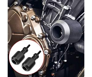 LEDISHUN Motorcycle Accessories Falling Protection Frame Slider Fairing Guard Anti Crash Pad Protector Compatible with Honda CB650R CB 650R CB650F (CB650R (2010-2024))