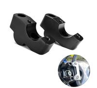 LEDISHUN Motorcycle Handlebar Handle Bar Riser Heighten (for Triumph Vehicle) Trident 660 (Black)