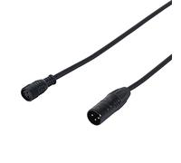 LEDJ 1m DMX Seetronic IP XLR 3-Pin Male - Hydralock DMX Female Cable