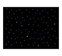 LEDJ DMX 8 x 4.5m LED Starcloth System Black Cloth CW