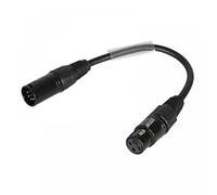LEDJ DMX Adaptor 5-Pin Male XLR-3 Pin Female XLR