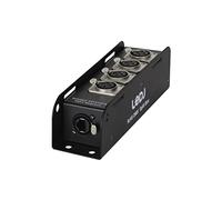 LEDJ EtherCON to DMX Multicore Adaptor 3-Pin Female XLR Sockets