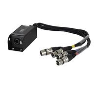 LEDJ EtherCON to DMX Multicore Adaptor 5-Pin Female XLR Tails
