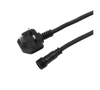 LEDJ Exterior Spectra Series Power Cable UK Plug 2m