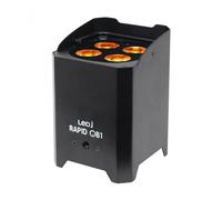 LEDJ Rapid QB1 RGBA Battery-Powered LED Uplighter Black Housing - Nearly New