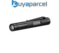 Ledlenser P2R Core Rechargeable Penlight, 120lm, Focusable Spot to Flood Beam, 65m Range, Water Resistant, Durable Aluminium, Up to 5h Run Time, Inc Pocket Clip, Ideal for Mechanics, Electricians