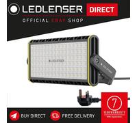 Ledlenser AF12C Work Light UK Plug In LED 8000 lm, 2.1 m Cord, IP67 Waterproof [EEK: A]