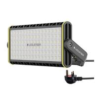 Ledlenser AF12C Work Plug in Floodlight, 2.1m Cord, 8000lm, with Hard Case | White or Warm Light, Dimmable, Wall & Tripod Mountable, IP67 Waterproof, LED Lamp for Engineers, Construction, HVAC