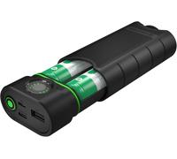 Ledlenser Flex10 Outdoor USB-C Powerbank Charger, 2 Removable Lithium Batteries
