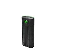 Ledlenser FLEX7 Powerbank & 6800mAh Battery Charger, USB-A/Micro-USB | 10.9 x 4.7cm Size, 164g, x2 Removable Batteries, Short Circuit Protection, Low Current Function, IP65 Water Resistant