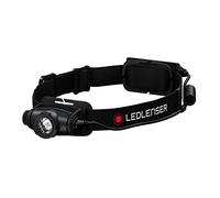Ledlenser H5R - Rechargeable LED Head Torch, Super Bright 500 Lumens Headlamp, Water Resistant (IP67), Camping, Hiking Equipment, Rechargeable Work Head Torch, Up to 50 Hours Running Time