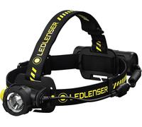 Ledlenser H7R Work - Rechargeable Outdoor LED Head Torch, Super Bright 1000 Lumens Headlamp, Water Resistant (IP67), Camping, Hiking Equipment, Head Torch Rechargeable, Up to 60 Hours Running Time
