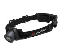 Ledlenser H8R LED Head Torch, 25th Anniversary, 600lm, USB-C Rechargeable Headlamp, x2 18650 Battery, Rear Red Safety Light, IP54, 10-120h Run Time, Work Torch, Camping Equipment, Fishing Accessories