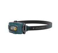 Ledlenser HF4R Core Rechargeable Head Torch LED 500lm, 5 Modes, Up to 35hrs Runtime, Adjustable Focus, Lightweight 72g, USB C, IP68 Waterproof, Headlamp for Camping, Dog Walking, Running, Hiking