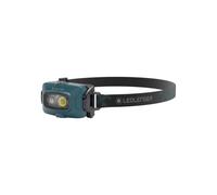 Ledlenser HF4R Core Rechargeable Head Torch LED 500lm, 5 Modes, Up to 35hrs Runtime, Adjustable Focus, Lightweight 72g, USB C, IP68 Waterproof, Headlamp for Camping, Dog Walking, Running, Hiking