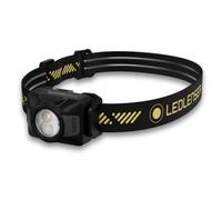 Ledlenser HF4R Pro Rechargeable Head Torch, 650lm, Inc Helmet Mount, IP67 | Worksite headlamp, up to 45h runtime, 130m Beam, USB-C, Red light mode, 92g lightweight, Ideal for garage mechanic, plumber