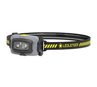 Ledlenser HF4R Work Rechargeable Head Torch, 500lm, Inc Helmet Mount, IP68 | up to 35h runtime, 130m Beam, USB-C, Red Light Mode, Robust LED Worklight, Ideal For Garage Workshop Mechanic, Plumber | 2023