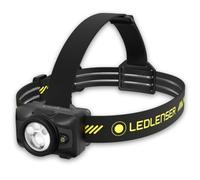 Ledlenser HF7R Pro Rechargeable Head Torch, 1200lm, Inc Helmet Mount, IP67 | Worksite headlamp, up to 60h runtime, 210m Beam, USB-C, Red light mode, 134g lightweight, Ideal for garage mechanic, plumber
