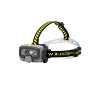 Ledlenser Hf8R Work Rechargable 1600 Lumen 80 Cri Led Head Torch + Helmet Connecting Kit And Wall Mount