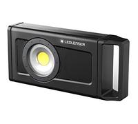 Ledlenser iF4R - Professional Work Music Spotlight, Powerful 2500 Lumens, Bluetooth Speaker, Super Bright Rechargeable Light, Magnetic Mount, Dimmable, Workshop Light, Up to 15 Hours Battery Life