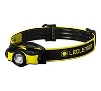 Ledlenser iH5 - Battery Powered LED Head Torch with Helmet Mount, Super Bright 200 Lumens Headlamp, Camping, Fishing, Hiking Equipment, Rechargeable Work Head Torch, Up to 35 Hours Running Time