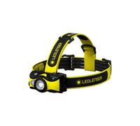Ledlenser iH9R - Battery Powered LED Head Torch, Super Bright 600 Lumens Headlamp, Water Resistant (IP54), Camping, Fishing, Hiking Equipment, Head Torch Rechargeable, Up to 60 Hours Running Time