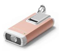 Ledlenser K6R Key Ring Torch LED Rechargeable, 400 Lumens, 30g Lightweight Pocket Torch, Up To 10 Hours Run Time, Inc Red Light Mode, Ideal Emergency Light, Easily Clip to Keys, Purse, Bag, Dog Collar
