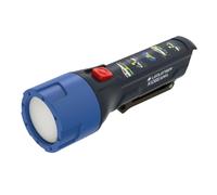 Ledlenser KIDBEAM4 Kids Torch, 4 Colour LED, AAA Battery Police Flashlight | Lightweight 72g, Auto Shut-Off Feature, White & RGB Light, Pocket Clip, Water Resistant, Camping, Reading, Gift for Children